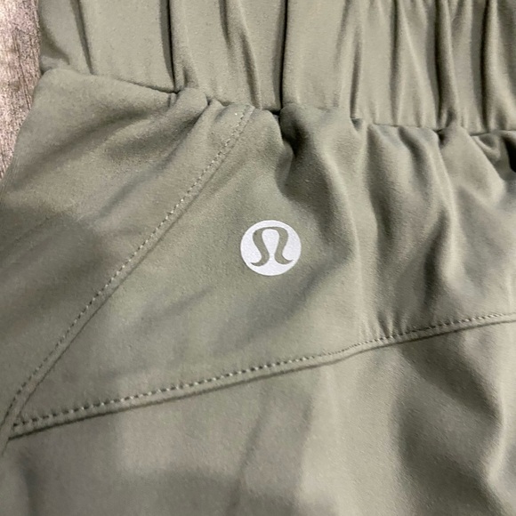 Lululemon Athletica Olive Athletic Shorts - Picture 5 of 7